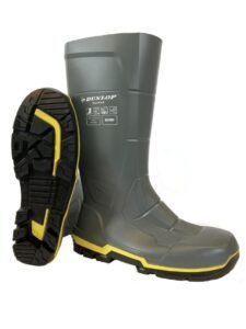 DUNLOP Protective Footwear, Acifort MetMAX, 100% Waterproof Polyblend PVC Material, Comfortable, Flexible, Lightweight and Durable Protective Footwear, MZ2LE02.11, Size 11 US