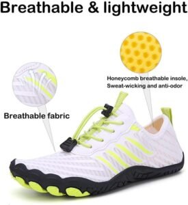 Grounding Shoes with Copper, Grounded Barefoot Footwear for Women Men Neuropathy, Non-Slip Comfortable, Water Hiking Shoes for Women - Image 4