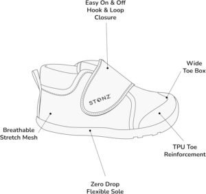Stonz Cruiser™ Original Baby Shoes – Lightweight, Vegan, with Adjustable Fit - Image 5