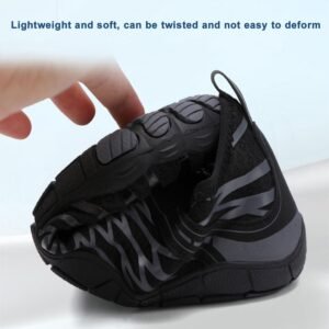 Hike Barefoot Shoes for Women Men with Wide Toe Box, Healthy & Non-Slip Breathable Barefoot Water Shoes Beach Pool Aqua Swim Surf Hiking Walking Shoes - Image 5