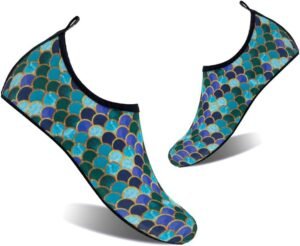 YALOX Water Shoes Women's Men's Outdoor Beach Swimming Aqua Socks Quick-Dry Barefoot Shoes Surfing Yoga Pool Exercise