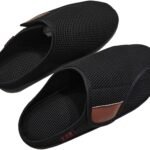 Diabetic Shoes,Edema Footwear,Shoes for Swollen Feet,Shoes for Wide Feet,Magic Stickers Adjustable Slippers,Shoes for Swollen Feet,Edema,Arthritis,Diabetic Slippers for Men or Women