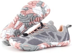 Hike Barefoot Shoes, Pro Barefoot Shoes Women Men Footwear, Athletic Hiking Minimalist Water Shoe Breathable Quick Dry Zero Drop Trail Running Shoe with Non-Slip Sole & Wide Toe Box