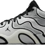 Nike Tatum 3 Big Kids' Basketball Shoes (HF3136-001, Platinum Tint/Particle Grey/Grey Fog/Black)