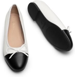 DREAM PAIRS Women's Flats, Round Toe Ballet Flats, Comfortable Slip-on Dressy Business Casual Work Office Ballerina Flat Dress Shoes - Image 4
