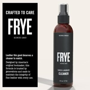 Frye Suede & Nubuck Cleaner: Non-Toxic & Made in the USA. Clean and Restore Suede & Nubuck Shoes, Boots, Jackets, Bags, Purses and More. Safe for Any Color & White - Image 6