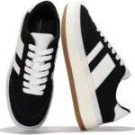 Project Cloud Platform Sneakers for Women - Lightweight Memory Foam Insole Fashion Sneakers for Women Footwear - Non-Slip Womens Sneakers Platform Shoes Women's Fashion (Nita)