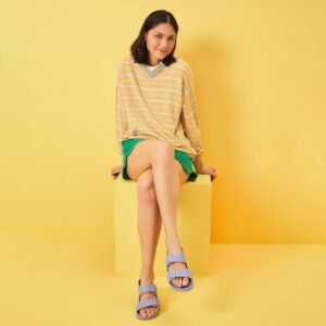 totes Women's Everywear Lightweight Waterproof Adjustable Double Buckle Slide Sandal - Image 5