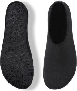 WateLves Water Shoes for Womens Mens Barefoot Quick-Dry Aqua Socks for Beach Swim Surf Yoga Exercise New Translucent Color Soles - Image 3