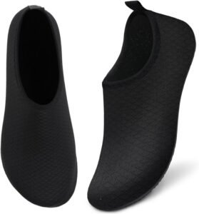 WateLves Water Shoes for Womens Mens Barefoot Quick-Dry Aqua Socks for Beach Swim Surf Yoga Exercise New Translucent Color Soles - Image 4