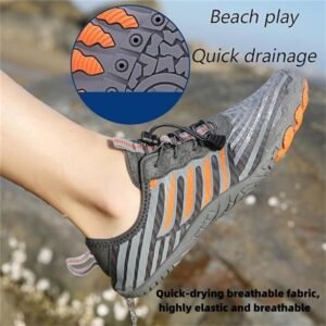 Grounding Shoes with Copper, Grounded Barefoot Footwear for Women Men Neuropathy, Non-Slip Comfortable, Water Hiking Shoes for Women - Image 5