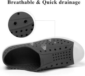 SAGUARO Mens Garden Shoes for Women Breathable Slip-On Gardening Clogs Quick Dry Non-Slip Water Shoe Outdoor Beach Sandals Aero XVII - Image 3