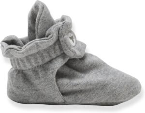 Burt's Bees Baby Newborn Essentials Unisex Organic Cotton Booties - Image 2