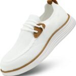 Men's Arch Support Casual Slip-on Shoes Loafers for Men Non Slip Comfortable Shoes