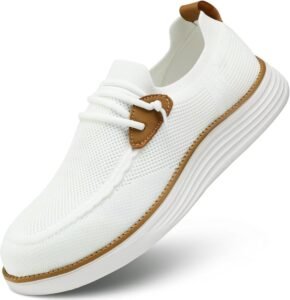 Men's Arch Support Casual Slip-on Shoes Loafers for Men Non Slip Comfortable Shoes