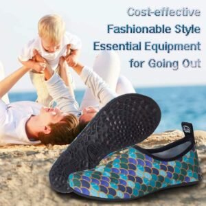 YALOX Water Shoes Women's Men's Outdoor Beach Swimming Aqua Socks Quick-Dry Barefoot Shoes Surfing Yoga Pool Exercise - Image 6