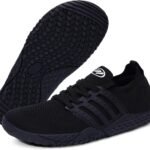 Hike Barefoot Shoes for Women Men Footwear, Minimalist Zero Drop Wide Toe Box Non-Slip Walking Sneakers, Lightweight Comfortable Casual Shoe Training Running Gym Fashion Sneakers