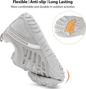 Hike Barefoot Shoes Women Wide Toe Box Zero Drop Minimalist Shoes for Workout Cross-Trainer Walking Hiking Water Grounded Footwear - Image 5