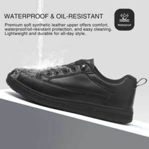 Treesky Non Slip Work Shoes for Women in Food Service - Slip Resistant, Waterproof, Comfortable & Lightweight Sneakers, Suitable for Restaurant, Kitchen & Nursing Crews - Image 4
