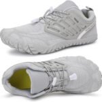 Hike Barefoot Shoes Women Wide Toe Box Zero Drop Minimalist Shoes for Workout Cross-Trainer Walking Hiking Water Grounded Footwear