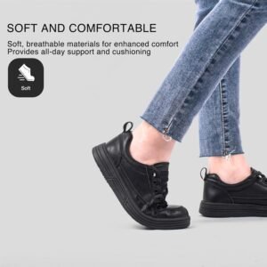 Treesky Non Slip Work Shoes for Women in Food Service - Slip Resistant, Waterproof, Comfortable & Lightweight Sneakers, Suitable for Restaurant, Kitchen & Nursing Crews - Image 3