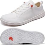 Men's Barefoot Wide Toe Box Shoes - Minimalist Barefoot Shoes with Zero Drop Sole Extra Wide Slip on Walking Shoes for Men