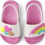 The Children's Place Girl's Baby Toddler Everyday Slide Sandals with Backstrap