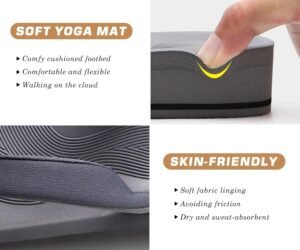 COFACE Flip Flops for Women With Comfortable Arch Support Ladies Fashion Platform Thong Sandals Soft Yoga Mat Sole For Beach/Indoor Outdoor - Image 5