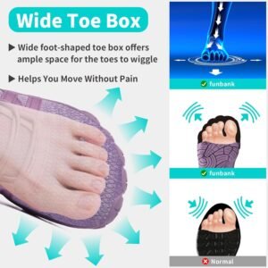 Barefoot Shoes Women Men Minimalist Zero Drop Wide Toe Box Water Shoes Hiking Barefoot Footwear Unisex Sneakers for Workout Cross-Trainer Walking Running Camping Beach Weightlifting Grounding Sport - Image 2