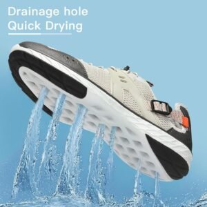Kricely Water Shoes Men Quick Dry Aqua Shoes Swim Shoes for Men Non-Slip Beach Shoes Outdoor for Surfing - Image 2
