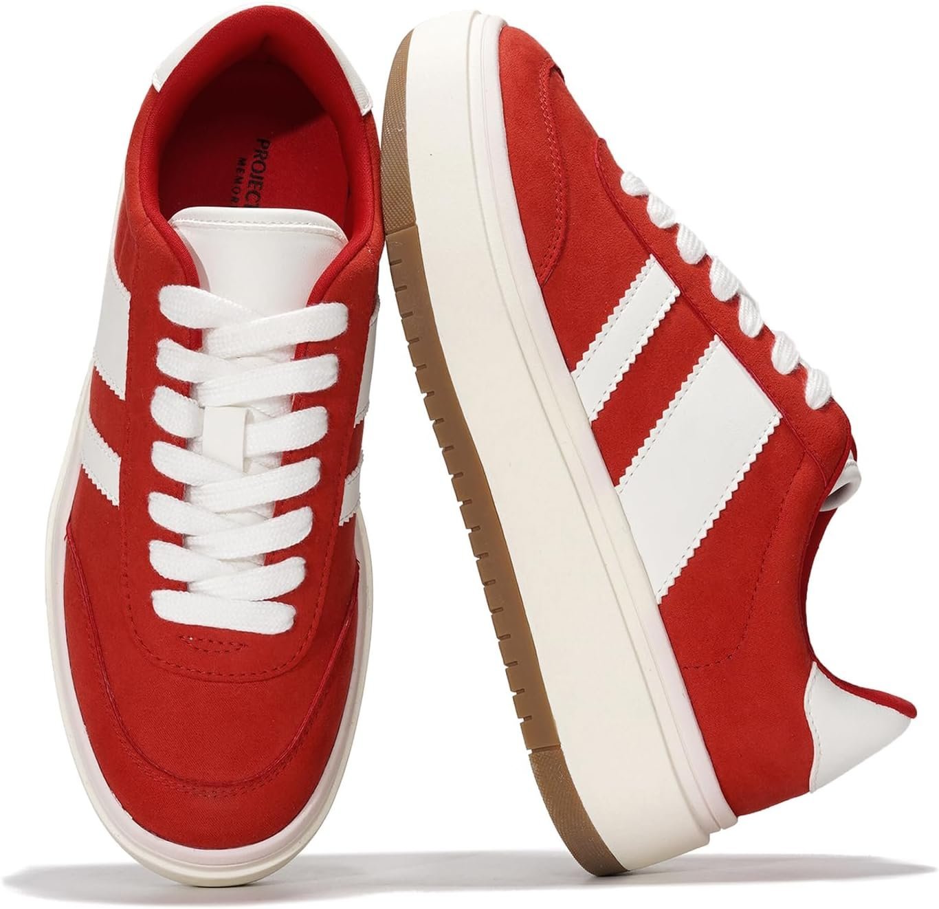 71TjEftG9NL._AC_SL1500_.jpg Project Cloud Platform Sneakers for Women - Lightweight Memory Foam Insole Fashion Sneakers for Women Footwear - Non-Slip Womens Sneakers Platform Shoes Women's Fashion (Nita) - Image 1