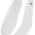 Breathable Comfort Insoles - Lightweight, Supportive, and Foot-freshening (White, US Women 8/8.5 - US Men 6/6.5)