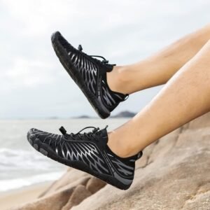 Hike Barefoot Shoes Womens Mens Footwear for Walking,Barefoot Shoe with Wide Toe Box,Healthy & Non-Slip,Breathable Barefoot Vitality Water Shoes for Women,Beach Pool Swim Shoe for Men (Unisex) - Image 2