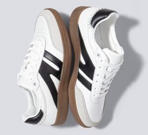 LUCKY STEP Women Classic Retro Gum Sole Fashion Sneakers Casual Tennis Skate Shoe Genuine Leather Walking Footwear Anti Slip Trainers - Image 7