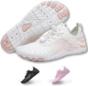 Hiking Barefoot Shoes,Wide Toe Water Shoes,Running Boots Sneakers,Athletic Footwear Trainer for Men/Women Unisex