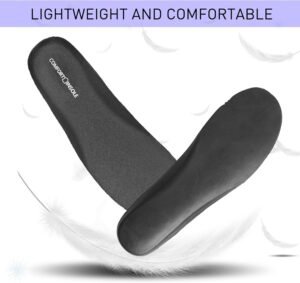 Insoles for On Cloud Sneakers, Replacement EVA Inner Footwear Inserts for Men's Comfortable Light-Weight and Cushion Shock Absorbing(US Men11-EU45) - Image 2