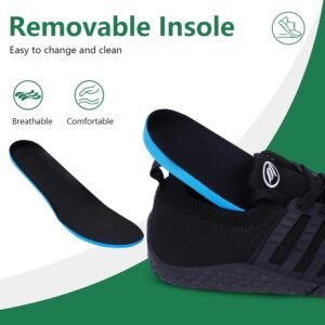 Hike Barefoot Shoes for Women Men Footwear, Minimalist Zero Drop Wide Toe Box Non-Slip Walking Sneakers, Lightweight Comfortable Casual Shoe Training Running Gym Fashion Sneakers - Image 6