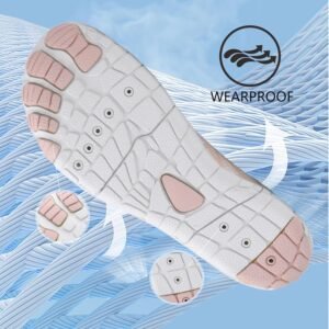 Hike Barefoot Shoes for Women Men, Breathable Non-Slip Athletic Footwear, Wide Toe Water Shoes for Hiking, Non-Slip Neuropathy Shoes for Women Men, Grounded Comfort wear - Image 3