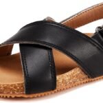 BMCiTYBM Toddler Boys Girls Sandals Open Toe Arch Support Slides Adjustable Straps Cork Footbed Slippers for Indoor Outdoor