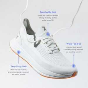 FLUX FOOTWEAR Adapt Runners for Women and Mens Barefoot Minimalist Shoes – Wide Toe Box, Zero Drop Sole, Lightweight & Flexible, Perfect for Walking, Running and Everyday Comfort - Image 4