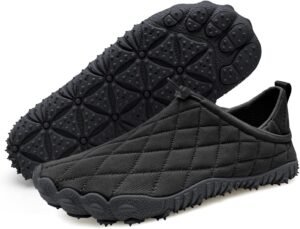 WateLves Barefoot Water Shoes Women Men Breathable Wide Toe Slip On Beach Walking Shoes Comfortable Travel Minimalist Zero Drop Sneakers