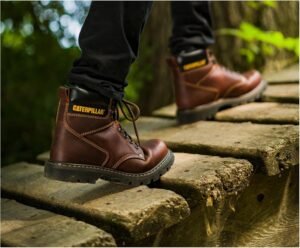 Cat Footwear Men's Second Shift Steel Toe Work Boot - Image 8