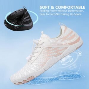 Hike Barefoot Shoes for Women Men, Breathable Non-Slip Athletic Footwear, Wide Toe Water Shoes for Hiking, Non-Slip Neuropathy Shoes for Women Men, Grounded Comfort wear - Image 5