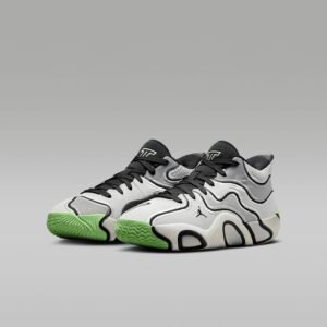 Nike Tatum 3 Big Kids' Basketball Shoes (HF3136-001, Platinum Tint/Particle Grey/Grey Fog/Black) - Image 5