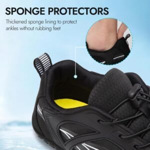 ATHMILE Barefoot Shoes Women Water Shoes Wide Toe Non-Slip Aqua Beach Quick-Dry for Swim Kayak Lake Pool River Hiking Surfing Boating Fishing Diving Cruise Ship Essentials - Image 7