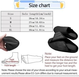 Diabetic Shoes,Edema Footwear,Shoes for Swollen Feet,Shoes for Wide Feet,Magic Stickers Adjustable Slippers,Shoes for Swollen Feet,Edema,Arthritis,Diabetic Slippers for Men or Women - Image 6