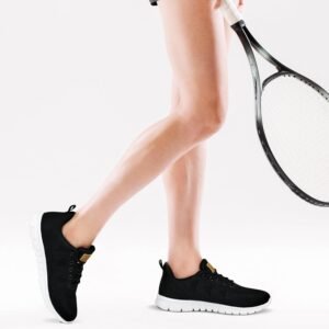 FUDYNMALC Womens Sneakers Tennis Shoes: Fashion Lightweight Non Slip Footwear for Running Walking Casual - Image 2