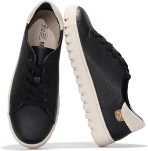 Project Cloud Tennis Shoes Womens Sneakers - Memory Foam Non Slip Fashion Ladies Shoes for Women Footwear - Lightweight Lace Up Comfortable Platform Sneakers (Paisley)