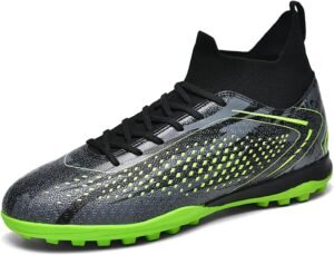 Soccer Cleats Mens Womens Turf Soccer Shoes Indoor Unisex AG TF Football Boots Adult Youth Wide Training Shoes Outdoor