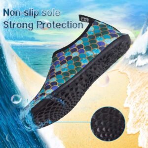 YALOX Water Shoes Women's Men's Outdoor Beach Swimming Aqua Socks Quick-Dry Barefoot Shoes Surfing Yoga Pool Exercise - Image 3